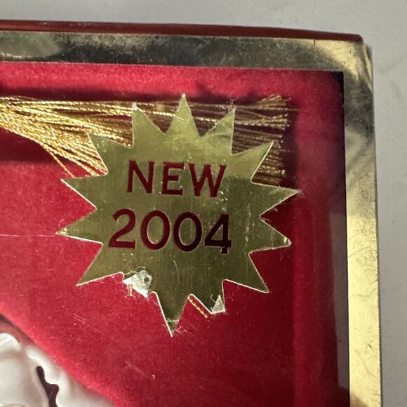 Lenox 2004 Williamsburg Wreath Christmas Ornament New In Original Packaging - Picture 3 of 9